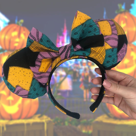 Sally Ears | Nightmare Before Christmas Ears | Sally Mickey Ears for Disney