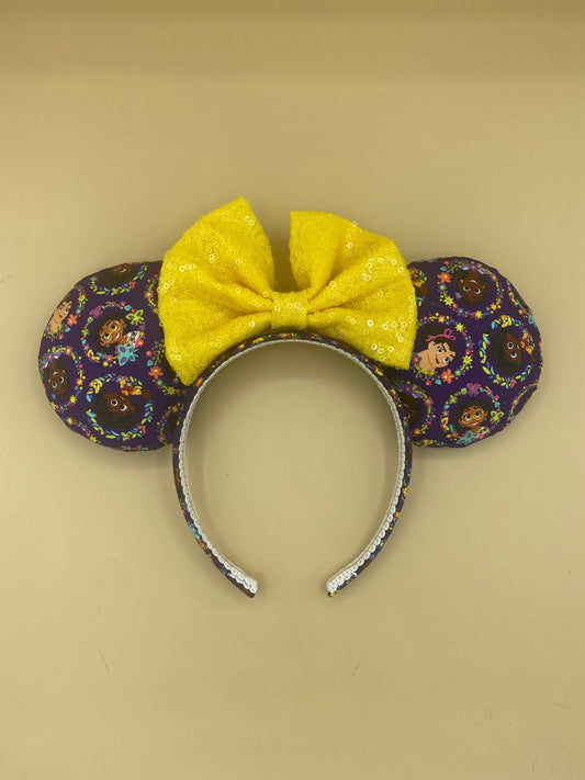 Encanto Mirabel Minnie Mouse Ears / Encanto Luisa Isabel Antonio Ears